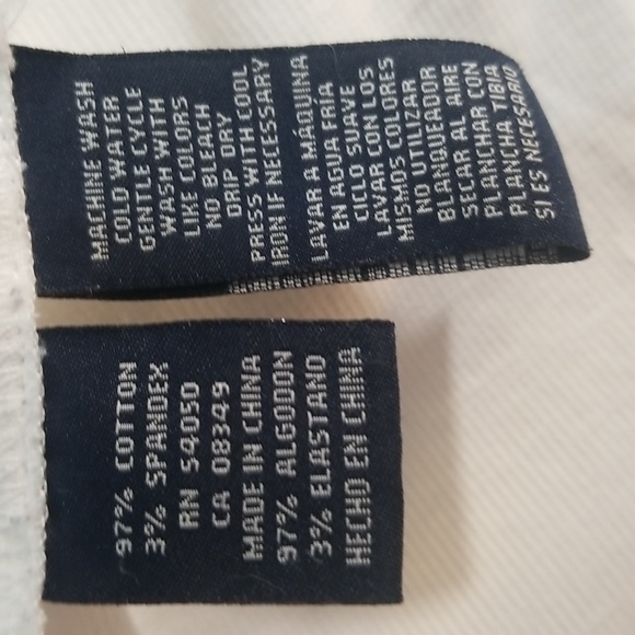 Jones New York Signature cotton spandex white jacket size large - Picture 12 of 13